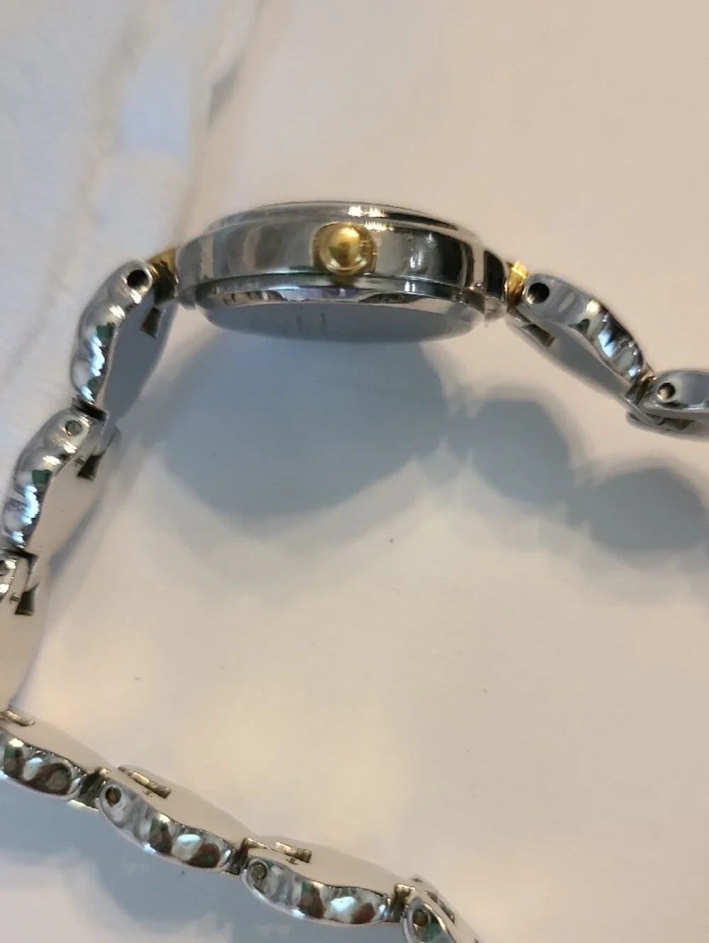 Pulsar Two-Tone Silver and Gold Bracelet Watch